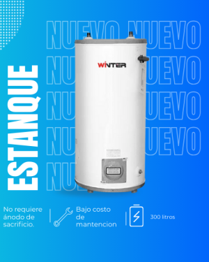 Estanque de Inercia Doble Via  300 lts.